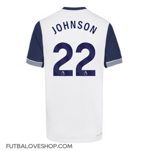 Dres Tottenham Hotspur Brennan Johnson #22 Domáci 2024-25 Krátky Rukáv